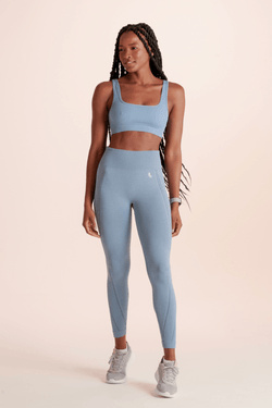 CALÇA LEGGING MAX LUPO AZUL