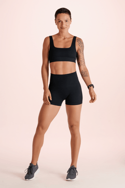 TOP CANELADO BASIC SEAMLESS PRETO